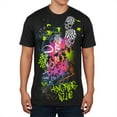 thumbnail image 2 of Graffiti Collage Anchor Blue T-Shirt - Small, 2 of 2