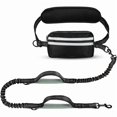 thumbnail image 1 of Retractable Dog Leash with Ergonomic Padded Handle, Reflective Stitching & Safety Lock, Adjustable Length for Medium and Large Dogs, 1 of 6