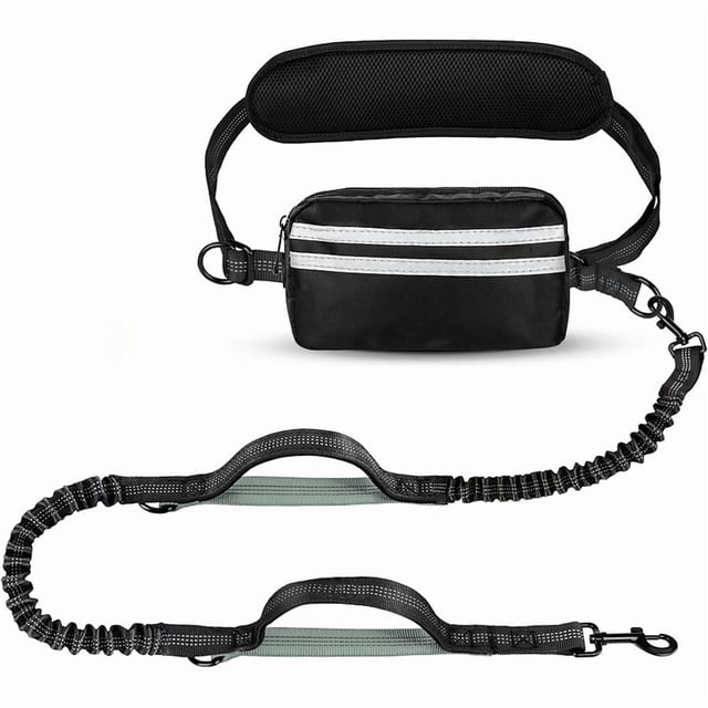 Retractable Dog Leash with Ergonomic Padded Handle, Reflective Stitching & Safety Lock, Adjustable Length for Medium and Large Dogs