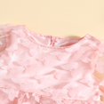 thumbnail image 3 of Robe de Princesse pour Bébé Fille, Élégante, Papillon, Manches Longues, Robe de Fête pour Tout-Petit, 3 of 7