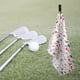 thumbnail image 5 of Toalla de golf premium de microfibra con patrón de tejido y clip para limpieza de palos. Copa de vino, 5 of 9