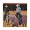thumbnail image 1 of Riding the Cowboys' Rodeo - Canvas, 1 of 10