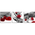 thumbnail image 2 of 3 Pcs 12X12inches Canvas Print Violin and Red Rose in Black and White Modern Giclee Stretched and Framed Artwork for Home Decor Music Pictures Prints On Canvas for Wall, 2 of 6