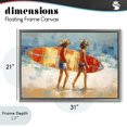 thumbnail image 5 of Stupell Industries Modern Kids Holding Surfboard Gray Floating Frame Canvas Art, 31 x 21, by Petals Prints Design, 5 of 9