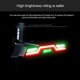 thumbnail image 2 of Luz trasera de seguridad para bicicleta yuxing USB 3 colores 2000 mAh, 2 of 5
