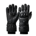 thumbnail image 4 of lcziwo Black Heated Gloves for Men Women, Waterproof Winter Motorcycle, Skiing, Snowboarding, Fast Heating Gloves Without Battery, 4 of 10