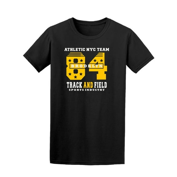 Brooklyn Track And Field T-Shirt Men -Image by Shutterstock, Male Medium