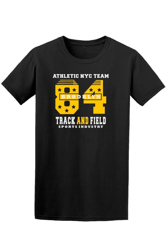 Brooklyn Track And Field T-Shirt Men -Image by Shutterstock, Male Medium