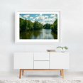 thumbnail image 2 of The Ramapo River, Oakland 02 - Oakland New Jersey Photography White Framed Wall Art Print 16 x 24 inches, 2 of 3