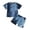 Light Blue, variant on FDDMis Baby Girl Shorts Set Girls Outfits Size 7/8 Newborn Outfit Girl Girls Dance Tops and Black Shorts Girls Size 5 Clothes 2 Year Old Girl Clothes, Green 18-24 Months