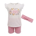 thumbnail image 1 of Conjunto George para Beba, Rosa, Talla 2, 1 of 4