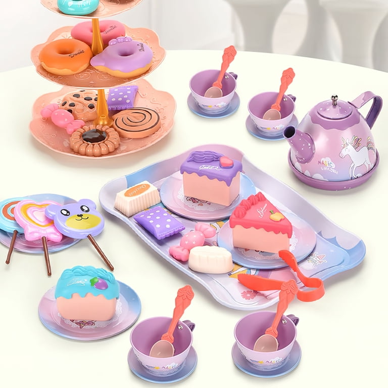 CARSKY Unicorn Tea Party Set, 48 Pieces photo 7