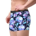 thumbnail image 2 of Pofeuu flower Skull star Print Men’s Boxer Briefs, Moisture-Wicking Underwear, Regular,Trunk-X-Large, 2 of 5