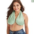 thumbnail image 1 of Towel Bra Bath Towel Hanging Neck Wrapped Bra Big Chest Hanging Neck Towel BraM, 1 of 5