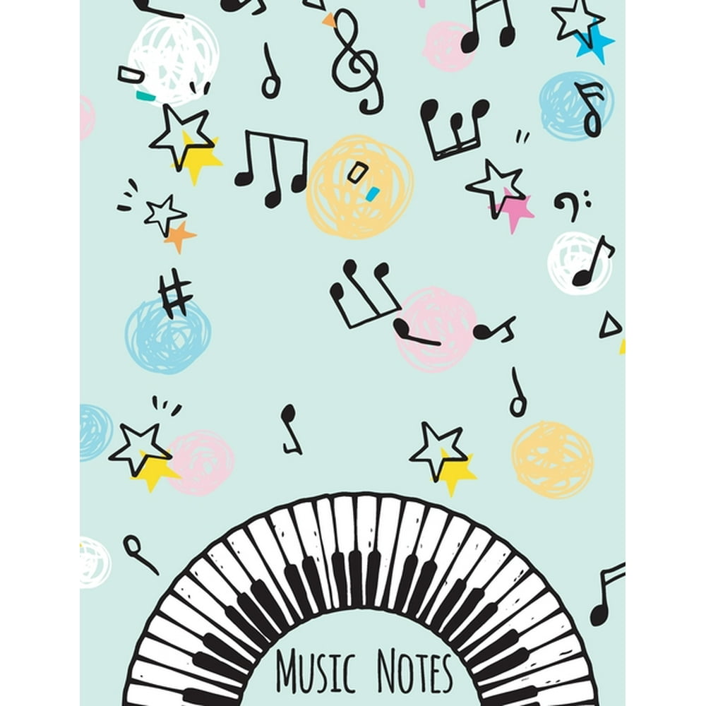Cahier De Musique Page De Garde Word Musique Notes : Cahier de musique - Carnet de partitions - Papier