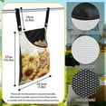 thumbnail image 6 of SEANATIVE Sunflower Cute Cat Clothespin Bag with Hanging Hook Summer Laundry Clothes Pin Holder Aesthetic Clothes Pin Hanging Bag Clothespin Storage Organizer, 6 of 7