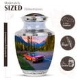 thumbnail image 2 of JAGASY Car Urn for Ashes Adult Brother - Lavedner Flower Urns for Human Ashes Keepsake 3" - Funeral Urns Large 10" for Mom & Dad - Combo Urn for Family - 1 Large & 4 Mini, 2 of 6