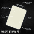 thumbnail image 6 of Titanium Cutting Board 16x11 Inch – Double-Sided with Pure Titanium & Wheat Straw, Non-Toxic Large Chopping Board for Kitchen with Handle, 6 of 11