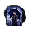 thumbnail image 1 of Wednesday Lunch Box For Men Women Adults, Portable Insulated Lunch Bag For Office Work School, Reusable Zippered Bento Lunch Box For Kids, 1 of 4