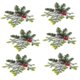 thumbnail image 1 of Selecciones Navideñas Artificiales Adornos Variados Para Árboles De Navidad Festival Rama De Árbol Decoraciones Colgantes Combinación De Múltiples Materiales 6 3 Estilos Advancent HA046570-02, 1 of 6