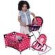 thumbnail image 3 of The New York Doll Collection Dolls Mega Play Set Con Trona Para Muñecas 3-1 Hamaca Para Muñecas Y Pack N Play Rosa Para Muñecas De 18 Pulgadas, 3 of 5