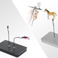 thumbnail image 4 of Outils de Kit de Modèle Hauteur et Largeur Réglables Support de Plateau Tournant avec Plateforme Rotative pour Miniatures Aérographe Loisirs Artisanat Rotation 360 Construction Abs, 4 of 9