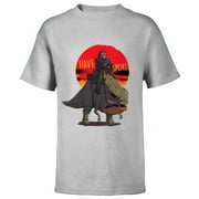 Star Wars The Mandalorian Kuiil Blurrg I Have Spoken - Short Sleeve T-Shirt for Kids - Customized-Athletic Heather