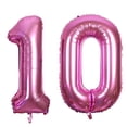 thumbnail image 2 of Smarcy Globo de 40 Pulgadas Jumbo Número 10 Globo de Fiesta de Cumpleaños Celebración Deco Smarcy Smarcy, 2 of 2