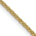thumbnail image 1 of 14K Yellow Gold Jbsp's 1.4mm Flat Cable Chain (16 X 1.4) Made In Italy 4073-16, 1 of 5