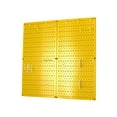 thumbnail image 2 of Wall Control Kitchen Pegboard Organizer Pots and Pans Pegboard Pack Storage and Organization Kit with Yellow Pegboard and White Accessories, 2 of 7