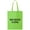 Lime, variant on May Contain Alcohol Cotton Canvas Tote Bag