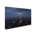 thumbnail image 2 of Trademark Fine Art "Raining Day in Paris" Canvas Art by Mathieu Rivrin, 2 of 3
