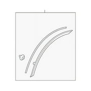 Genuine OE Mitsubishi Wheel Opening Molding - 7407A303 Fits select: 2018 MITSUBISHI OUTLANDER SE/SEL/LE, 2016-2017 MITSUBISHI OUTLANDER SE/SEL