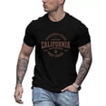 thumbnail image 1 of Playeras Para Hombre Estampada De Letras Manga Corta Casual, 1 of 7