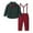 B-A, variant on PINQI Toddler Clothing Sets Kids Boys Christmas Suit Long Sleeve Formal Dress Shirts Tops Suspenders Pants Child Kids Gentleman Outfits 2PCS Clothes(A-A,4-5 Years
