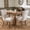 Beige, variant on Velvet Tufted Dining Chairs Set of 2, Upholstered Accent Chairs with Solid Wood Frame for Kitchen & Dining Room