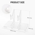 thumbnail image 5 of Universal Controller Holder for Xbox/PS5/PS4/Switch/Steam Controller, Transparent Gamepad Display Stand-1-tier, 5 of 7