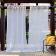 thumbnail image 4 of Zhaomeidaxi Top Sheer Curtains for Pergola, Porch, Cabana and Gazebo Indoor Outdoor Voile Sheer Drapes, 4 of 8
