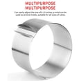 thumbnail image 3 of Inteprter Anillo de mousse telescópico de acero inoxidable ajustable 6-10 pulgadas molde para pasteles hornear cocina postre molde Cocina y Comedor Inteprter HA015382-00, 3 of 5