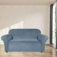 thumbnail image 2 of Stretch Velvet Sofa Slipcover,Non Slip Sofa Cover Washable Couch Cover, 2 of 7