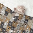 thumbnail image 2 of Naloa Cartoon Bear Dog Blanket, 3 Sizes Cat Blanket for Indoor Cats Large Medium Small Dog Gifts-Small, 2 of 8