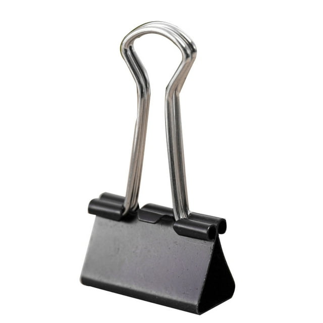 Metal File Clip Paper Binder Metal Files Clip Paper Binder Document Holder Binding Clamp Office Stationery 32mm