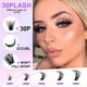 thumbnail image 5 of Single Eyelash Extension DIY Segmented Eyelash Thick D Curve False Eyelash for Eye Makeup, 5 of 5