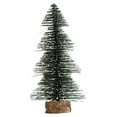 thumbnail image 1 of MesaSe Cedar Model Artificial Real-looking Exquisite Workmanship Wooden Base Snow Frost Pine Tree Ornaments for Home, 1 of 8