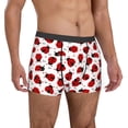 thumbnail image 4 of Cauagu Ladybug And Heart Print Boxer Briefs for Men,Comfortable Breathable Men's Underwear Moisture Wicking Underpants -XX-Large, 4 of 8