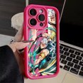 thumbnail image 3 of Funda de teléfono de Anime japonés Demon Slayer, carcasa trasera de TPU suave para IPhone 16, 15, 14, 13, 12, 11 Pro Max, Mini, XR, XS, X, 7, 8 Plus, 3 of 5