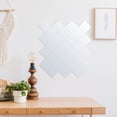thumbnail image 3 of 30 Pieces Square Glass Mirror Tiles Square Craft Mirrors Self-Adhesive Mini Square Mirror for Room Home Decor, 4 x 4 Inches, 3 of 7