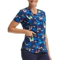 thumbnail image 5 of Scrub Star Women'S Halloween Creatures Top, 5 of 7