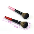 thumbnail image 3 of Professional Makeup Brushes 2Pcs Premium Nylon For Lady, 3 of 9