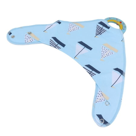 

Baby Drool Bibs Printing Baby Teething Bibs Massage The Gums For Kitchen For Home For Outdoor Sailboat Pattern